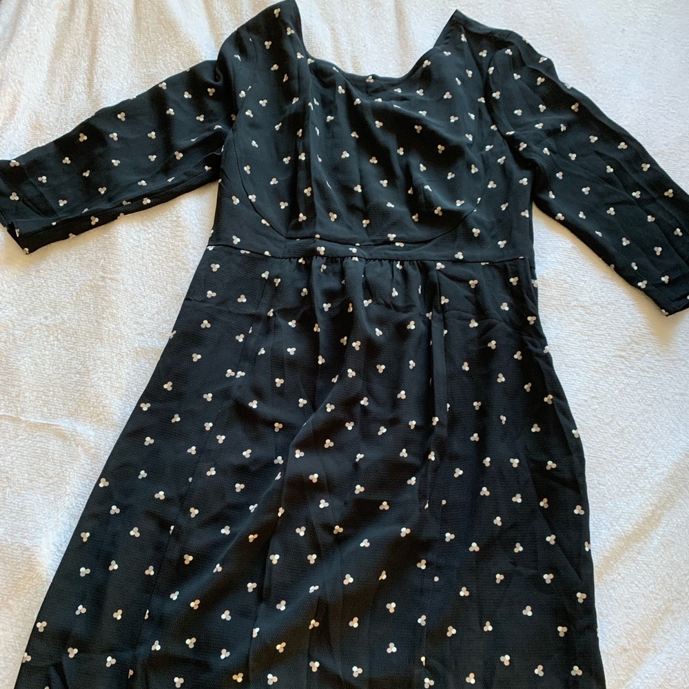 Seraphine maternity never used dress . Size 4 .